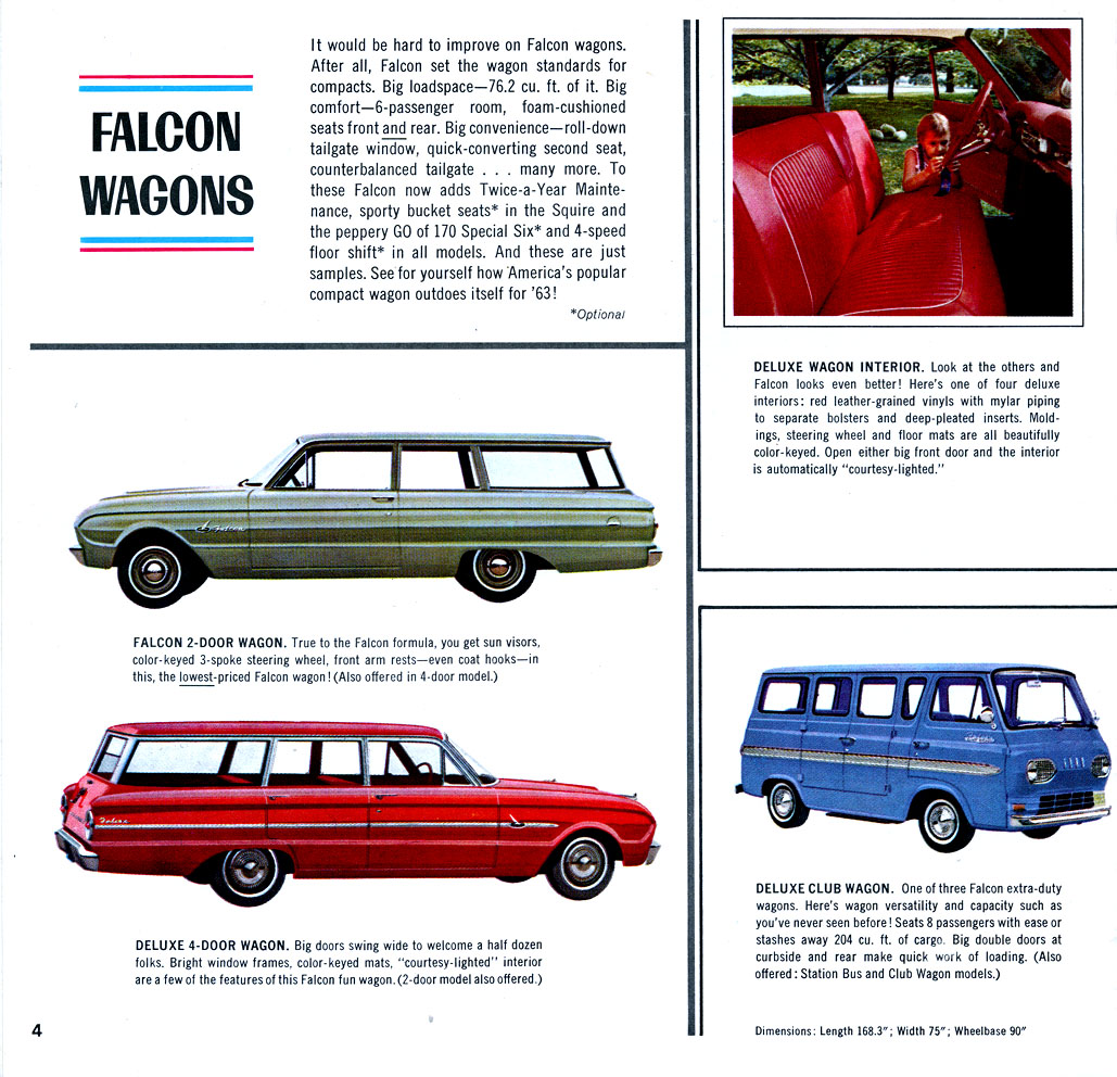 1963 Ford Brochure Page 2